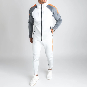 Survêtement en coton avec logo personnalisé Survêtements de sport de haute qualité pour hommes Dernière mode Ensembles 2 pièces Survêtements pour hommes - Product Image 4