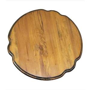 Haute Vente En Bois Fruits Alimentaire Dessert Servir Assiette En Bois De Qualité Supérieure Assiette De Chargeur En Bois Table De Mariage Écologique - Product Image 1