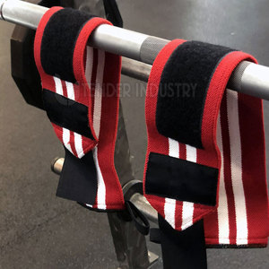 Muñequeras de neopreno de calidad superior Muñequeras de fitness transpirables con logotipo personalizado para entrenamiento de gimnasia - Product Image 4