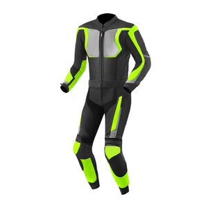 Combinaison en cuir de moto multicolore de nouveau style combinaison de course en cuir de moto personnalisée combinaison de course avec logo personnalisé - Product Image 2