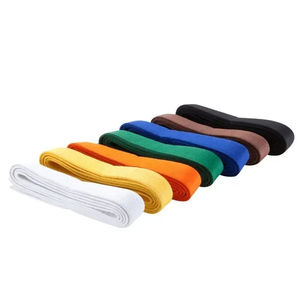 Ceinture de karaté en vente d'usine, 220 g/m², spandex/polyester, haute qualité, séchage rapide, respirante, unisexe adulte - Product Image 5