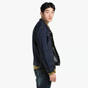 Chaqueta Vaquera 2026 Estilo Urbano, Chaqueta Vaquera para Hombre, Holgada, de Gran Tamaño, de Alta Calidad, con Servicio OEM - Product Image 3