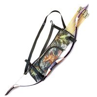 Carquois 4 Tubes Camouflage - Pour 30 Flèches - Tir à L'arc / Chasse - NEUF