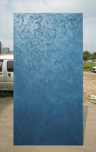 Panneau moderne et aéré en or métallisé doré avec une texture douce de nuage, imperméable et ignifuge pour la décoration murale intérieure, espace artistique - Product Image 4