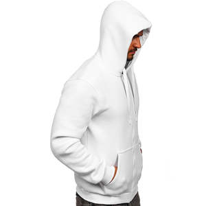 <b>Men</b> Winter Wear Casual <b>Hoodies</b> Solid Color Casual <b>Hoodies</b> Fashion Wear Slim Fit <b>Hoodies</b> for <b>Men</b> - Product Image 4
