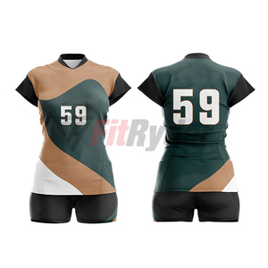 Custom Logo Printing Women's Volleyball Uniform Adults <b>Black</b> <b>Shorts</b> Quick Dry Breathable 100% Polyester Custom Colors Shirt - Product Image 4