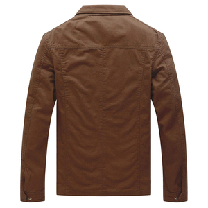 Comfortable Newly Arrived Cotton Breathable Long Sleeves <b>Canvas</b> Men's <b>Jackets</b> Man <b>Jackets</b> <b>Jacket</b> for man - Product Image 2