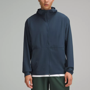 Veste coupe-vent en toile d'hiver unisexe personnalisée, imperméable, respirante, coupe-vent, de haute qualité, coque rigide à capuche - Product Image 1