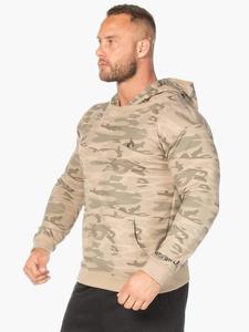 Sweat-shirts marrons Nouvelle collection automne 350gsm Style décontracté sport urbain Sweat-shirt oversize pour homme Personnalisé Motif uni Doublure tricotée - Product Image 5