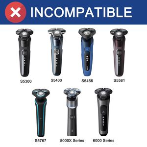 Cabezales de repuesto SH50 compatibles con la afeitadora Philips Norelco serie 5000, cuchillas para afeitadoras Philips Norelco, paquete de 6 piezas - Product Image 4