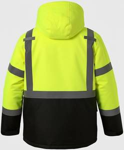 Veste de sécurité imperméable à haute visibilité |   Vêtement de travail réfléchissant Veste d'hiver |   OEM/ODM disponible - Product Image 2