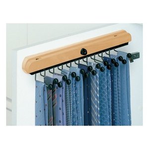 Foppapedretti Dandy Cherry - Organizador de ropa con soporte para corbatas, 41x4,5x7 cm - Product Image 1
