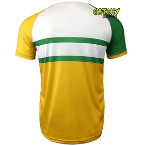 เสื้อรักบี้ลายทางผ้าโพลีเอสเตอร์ระบายอากาศ - Product Image 5