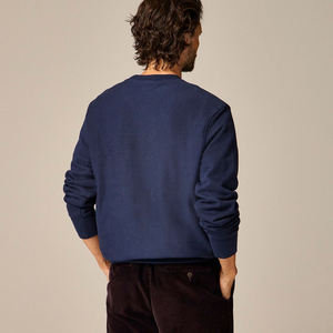 Sweat-shirt surdimensionné personnalisé de qualité supérieure 2025, tissu 100% coton, grammage lourd, col rond, style ample, pour hommes - Product Image 5