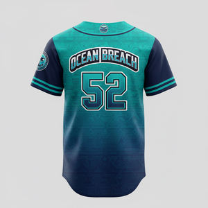 Maillots de baseball originaux et drôles hauts personnalisés Streetwear Sportswear grande taille pas cher maillot de baseball personnalisé pour adultes - Product Image 6