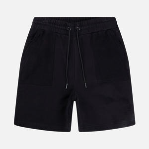 Pantalones Cortos Deportivos de Gimnasio para Hombre, 100% Poliéster, Gruesos, de Felpa Francesa, Transpirables, con Cordón, Ecológicos - Product Image 5