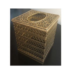 Porte-papier de soie Design moderne Utilisation finie en métal pour la maison Vaisselle Porte-mouchoirs à des prix imbattables - Product Image 4