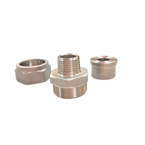 MYUNY Raccord union en acier inoxydable de 3/4 pouces avec logo personnalisé Raccords de tuyauterie lisses de haut niveau et parfaits pour la plomberie. - Product Image 1