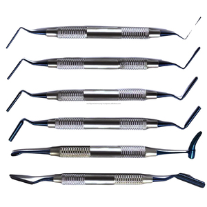 Instruments chirurgicaux de précision mondiale pour greffe osseuse dentaire : Plugger, Packer, Condenseur, Porte-implant, Outils de chirurgie implantaire, Manuels, en acier inoxydable - Product Image 1