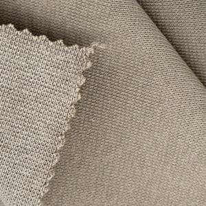 COTTON/<b>SPANDEX</b> Stretch Solid Rib Fabric Very Heavyweight 450gsm 54" Wide Knitted Combed <b>Yarn</b> for Activewear & Apparel - Product Image 4