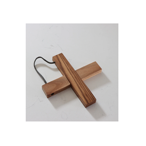 Dessous de plat en bois pour table et comptoir Dessous de plat faits à la main pour marmite plats de service pour 2 pièces avec vente - Product Image 6