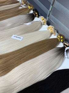 Extensiones de Cabello Humano al por Mayor, Cabello Remy Vietnamita, Super Double Drawn, Puntas de Queratina, Longitud Larga de 50cm a 75cm, Precio al por Mayor - Product Image 4