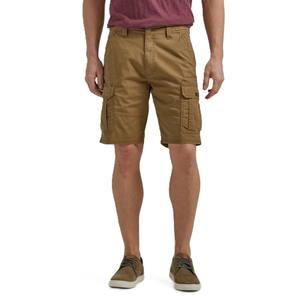 Vente en gros de shorts classiques ajustés extensibles pour hommes 100% coton shorts extensibles cargo décontractés tricotés au genou - Product Image 1