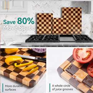 Tablas <span class=keywords><strong>de</strong></span> <span class=keywords><strong>Cortar</strong></span> <span class=keywords><strong>de</strong></span> Madera <span class=keywords><strong>de</strong></span> Acacia al por Mayor, Tablas <span class=keywords><strong>de</strong></span> <span class=keywords><strong>Cortar</strong></span> Grandes <span class=keywords><strong>de</strong></span> Madera Maciza para Carne, Queso, Frutas y Verduras - Product Image 5