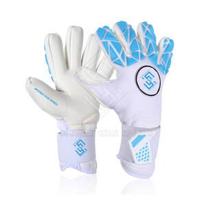 Nouvelles gants de gardien de but en latex de haute qualité, coupe négative, antidérapants, fermeture auto-agrippante, protection des doigts, unisexe - Product Image 2