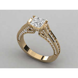 Anillo de Diamante Cultivado en Laboratorio de 9K para Mujer - Product Image 6