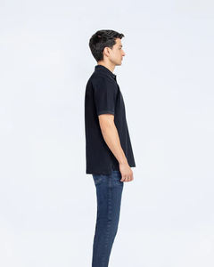 เสื้อโปโลแขนสั้นเข้ารูปสำหรับผู้ชายเสื้อโปโลมีกระดุมเสื้อกอล์ฟลำลองเสื้อยืดคลาสสิกขายดีผ้าแห้งเร็ว - Product Image 4