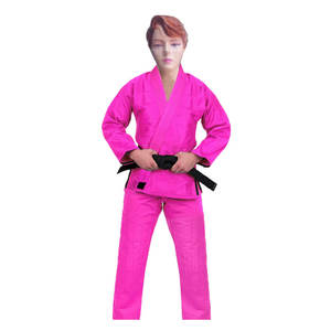 Meilleur prix de l'entreprise 100% coton 450gm 550 gsm tissage de perles BJJ GI approvisionnement Jiu Jitsu vêtements - Product Image 2