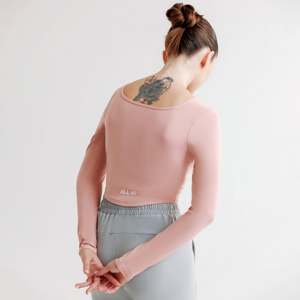 Haut Aurora en rose poudré, respirant - Product Image 2