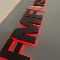Özel Ölçü Tam Renkli Işıklı Harfler RGB Programlı Tabela 3D LED Işıklı Harf
