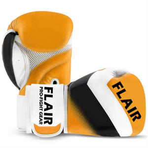 Équipement de boxe professionnel en cuir PU avec logo personnalisé de haute qualité équipement grande taille avec gants respirants pour les boxeurs de compétition - Product Image 4