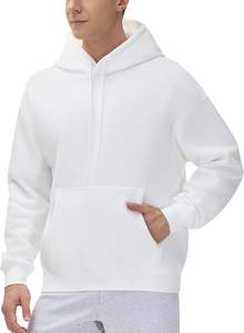 Sudadera con Capucha Larga de Secado Rápido, Talla Grande, Teñida en Prenda, Forrada de Felpa 100% Poliéster, con Estampado Personalizado para Hombre - Product Image 3
