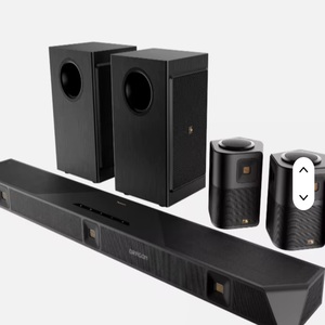 ระบบเสียงรอบทิศทางคุณภาพสูง Dragon 11.4.6 สำหรับใช้ในบ้าน พร้อมระบบ Dolby Atmos และ DTS X Pro Soundbar ที่เชื่อมต่อกับ AV Receiver - Product Image 1