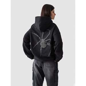 Sudadera con Capucha Oversize para Mujer Hunter X Hunter, Tejida y Transpirable con Diseño de Cremallera, Estilo Hip Hop, Patrón Corto de Otoño - Product Image 3