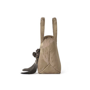 Venta directa de fábrica Bolso de mano con forro de cuero PU floral para mujer Vestido de mujer Botón <span class=keywords><strong>Cadena</strong></span> de Tres correas Venta al por mayor Compras en línea - Product Image 4