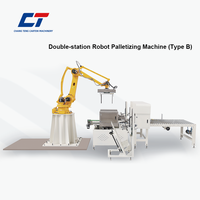 Bras robotique portable Cobot Palettiseur 6 axes, robot de palettisation personnalisé avec fonction de levage pour les systèmes d'emballage de cartons