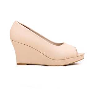 Beige WN8078 Peep Toes Chaussures - Product Image 3