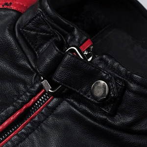 Venta al por mayor paquistaní Chaquetas de cuero Fabricante Cinturón Lado Casual Chaqueta de cuero para los hombres Nueva Moto Oem Diseño Chaquetas - Product Image 3