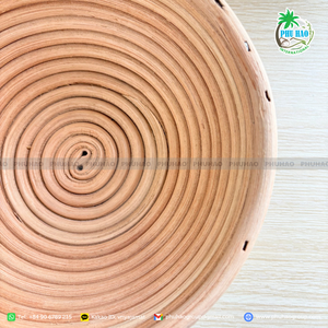 ตะกร้าหวายทรงรีสำหรับทำขนมปังช่างฝีมือทำจากโรงงานในเวียดนาม - Product Image 6