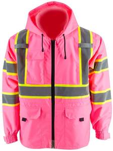 Chaqueta de seguridad laboral para hombre más vendida, mono reflectante cómodo para trabajos de construcción, talla grande y característica impermeable - Product Image 4