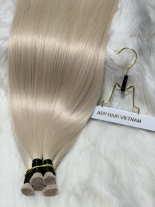 Extensiones de Cabello Ady en Oferta, Extensiones de Cabello Remy Vietnamita al por Mayor, Doble Trama a Máquina, Extensiones Invisibles Premium en Color Marrón y Todos los Colores - Product Image 4