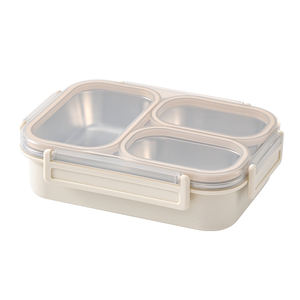 Boîte à lunch Bento en acier inoxydable personnalisée à usage quotidien Thermos pour enfants pour aliments chauds avec moule en plastique imprimé du logo pour la conservation - Product Image 6