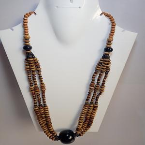 Venta al por mayor collar de cuentas de resina de moda para mujeres cadenas de cuentas amarillas negras con circón perla diamante estilo religioso cristiano - Product Image 5