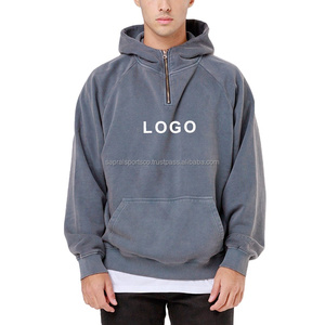 Vente en gros de pull à capuche uni de haute qualité 100% coton polaire épais avec logo personnalisé pour hommes anti-rides séchage rapide hiver - Product Image 1