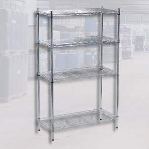 Commercial & Home Use Durable Heavy-Duty <b>Metal</b> Wire Storage Rack Premium Quality - Product Image 1