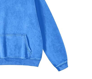 Hot Selling Men's Winter Hoodies Sweatshirts 100% Cotton Casual Fashion Regular Sleeve Solid Hooded Collar Manufacture Wholesale - Product Image 6